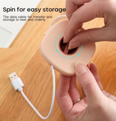 Multifunctional Rotatable Cable Storage Box