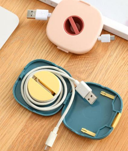 Multifunctional Rotatable Cable Storage Box
