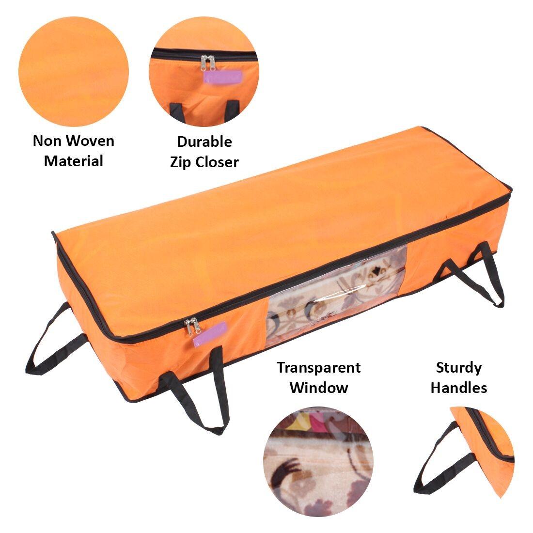 Foldable Long Storage Bag Pack of 3