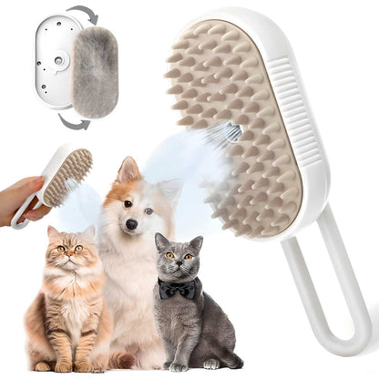 Steam Brush for Dog & Cat