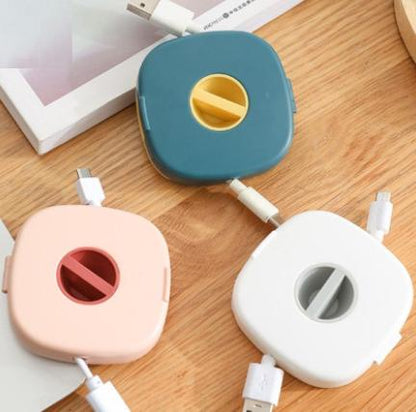 Multifunctional Rotatable Cable Storage Box