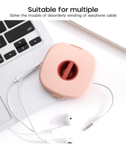 Multifunctional Rotatable Cable Storage Box