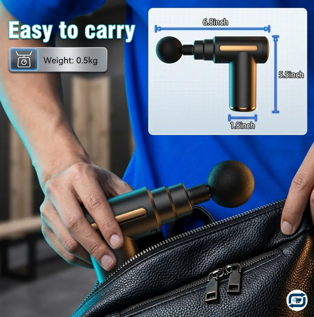 Massage Gun with LCD Touch Screen