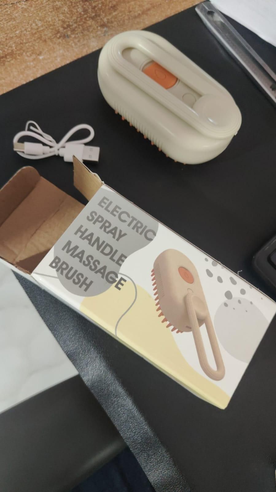 Steam Brush for Dog & Cat