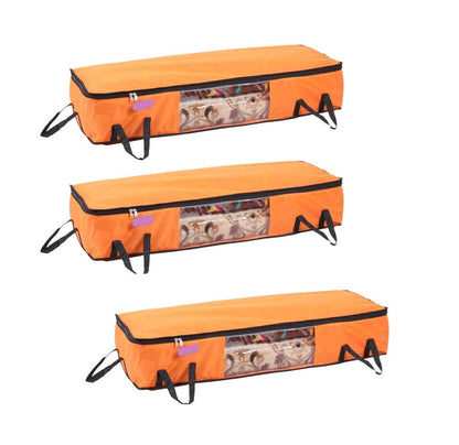 Foldable Long Storage Bag Pack of 3