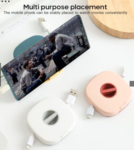 Multifunctional Rotatable Cable Storage Box